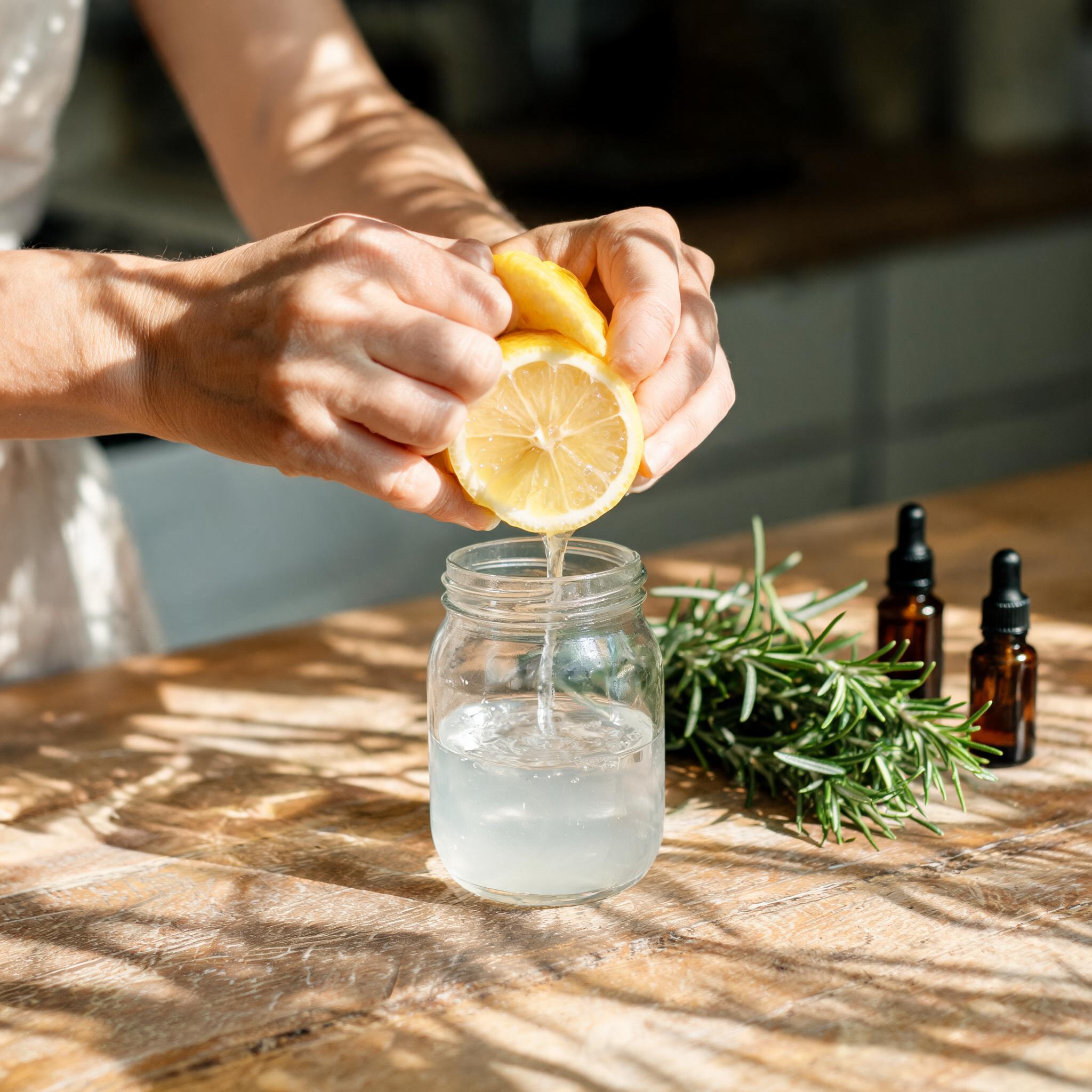 natural multi-surface cleaner recipes with essential oils