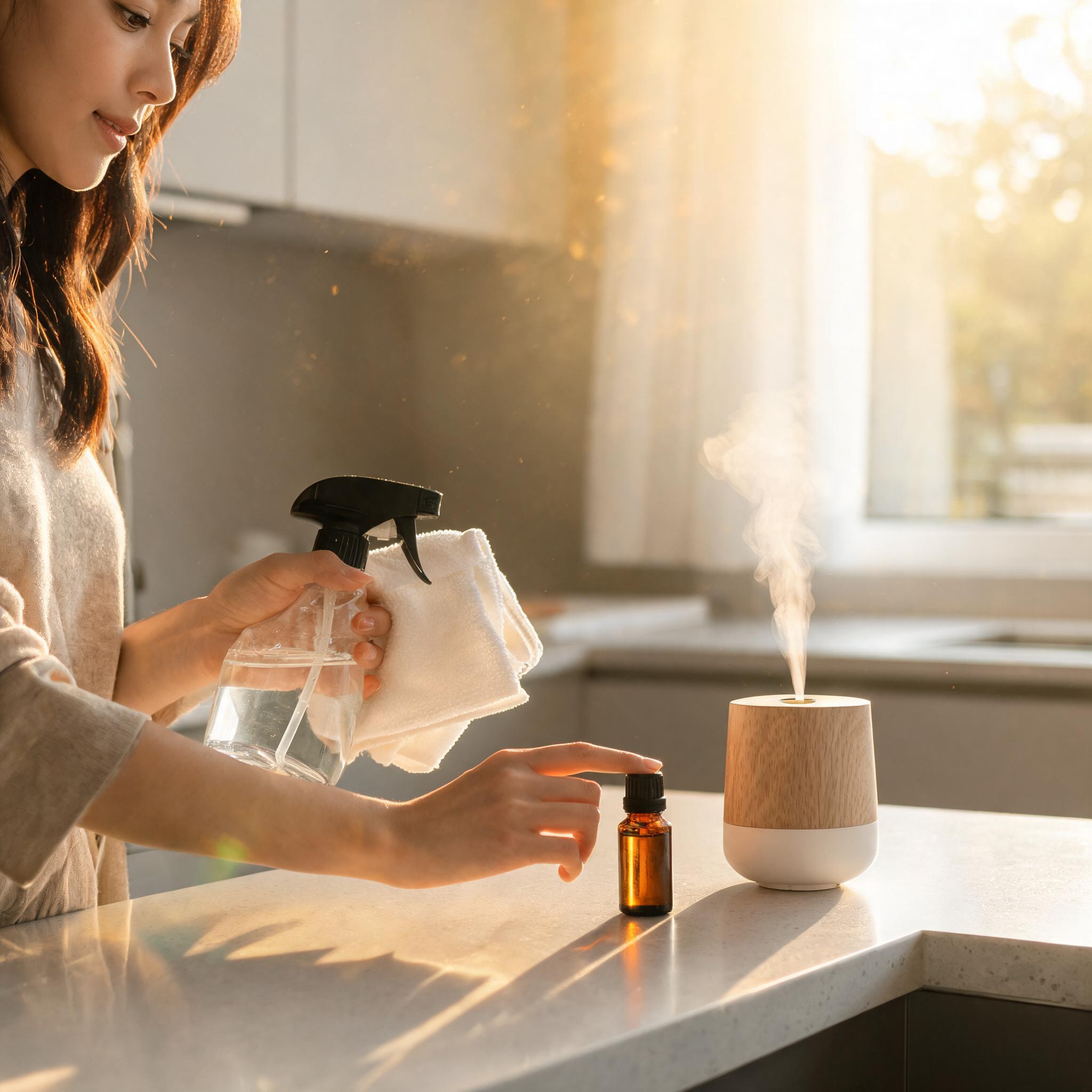 Essential Oils ตัวไหนเหมาะกับงานทำความสะอาด — และตัวไหนช่วยผ่อนคลาย ช่วยหลับ