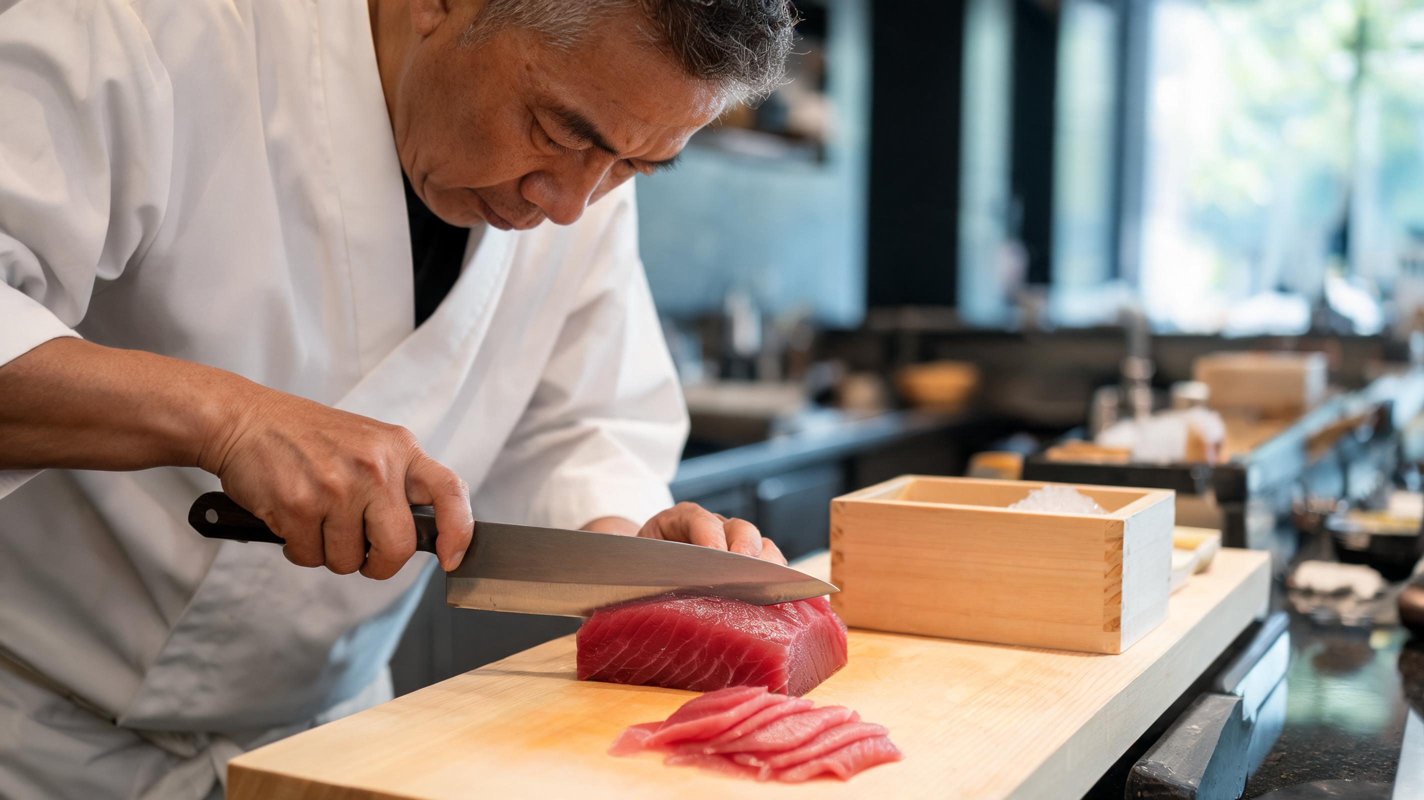 What makes sashimi on Sukhumvit truly 'fresh'? (Daily flights from Japan)