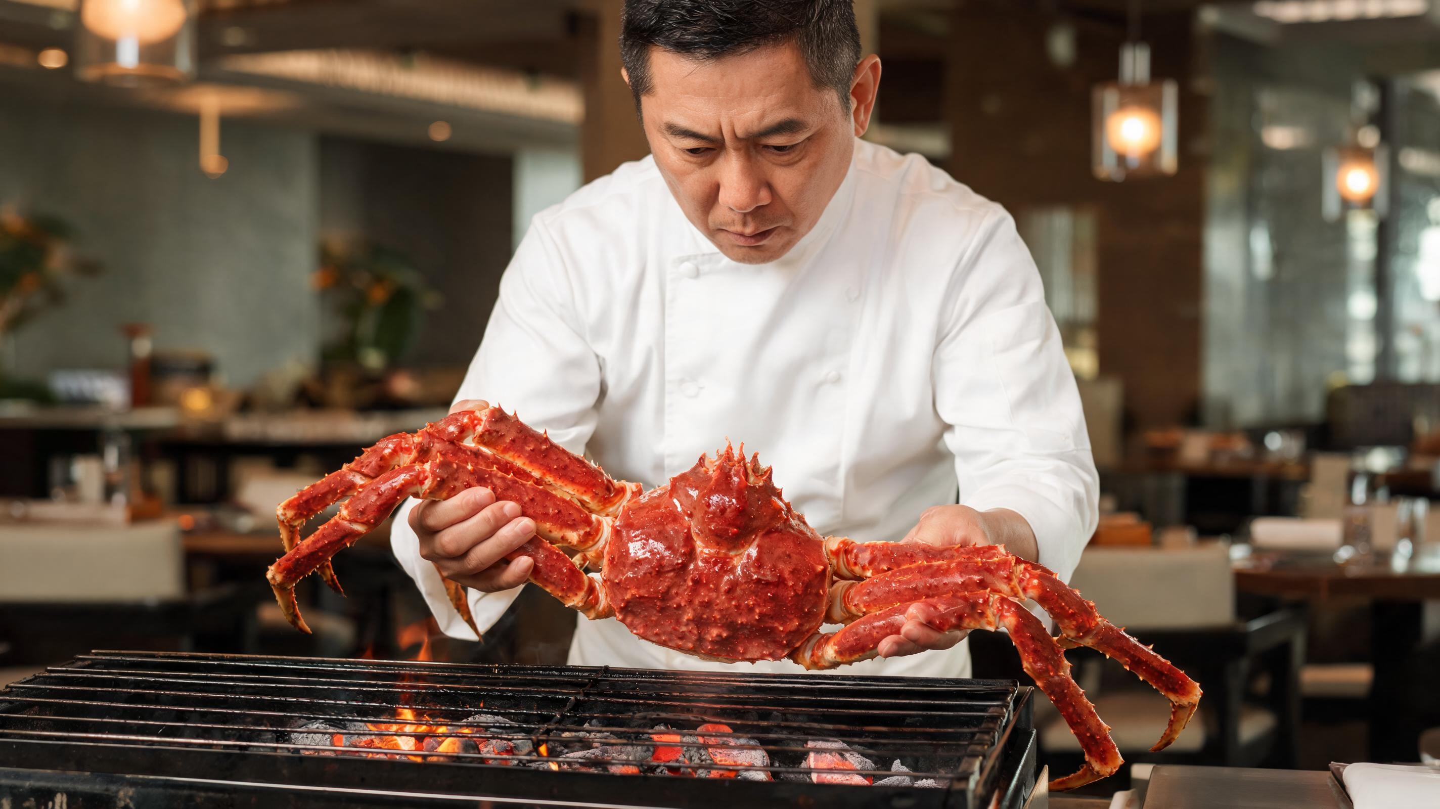 ที่สุดของประสบการณ์ปู King Crab: Taraba เป็นๆ ในกรุงเทพฯ