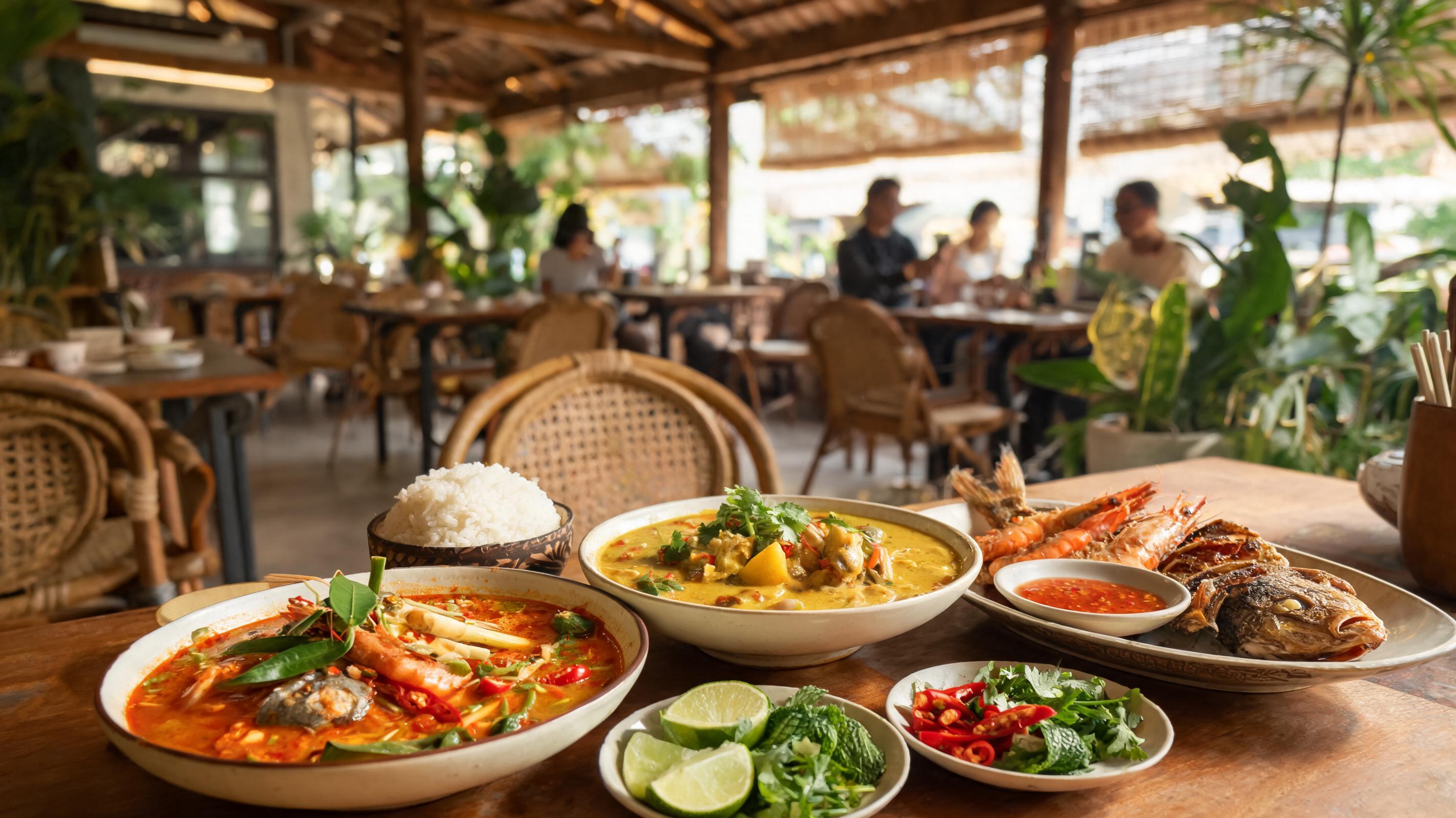 ร้านอาหารพื้นเมืองชุมพร: รสชาติจัดจ้าน ต้นตำรับแท้ๆ