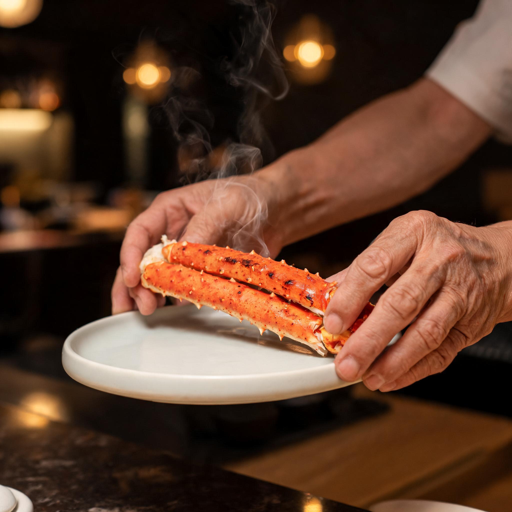 ร้านอาหารญี่ปุ่นชั้นนำในกรุงเทพฯ สำหรับ King Crab และอาหารทะเลพรีเมียม