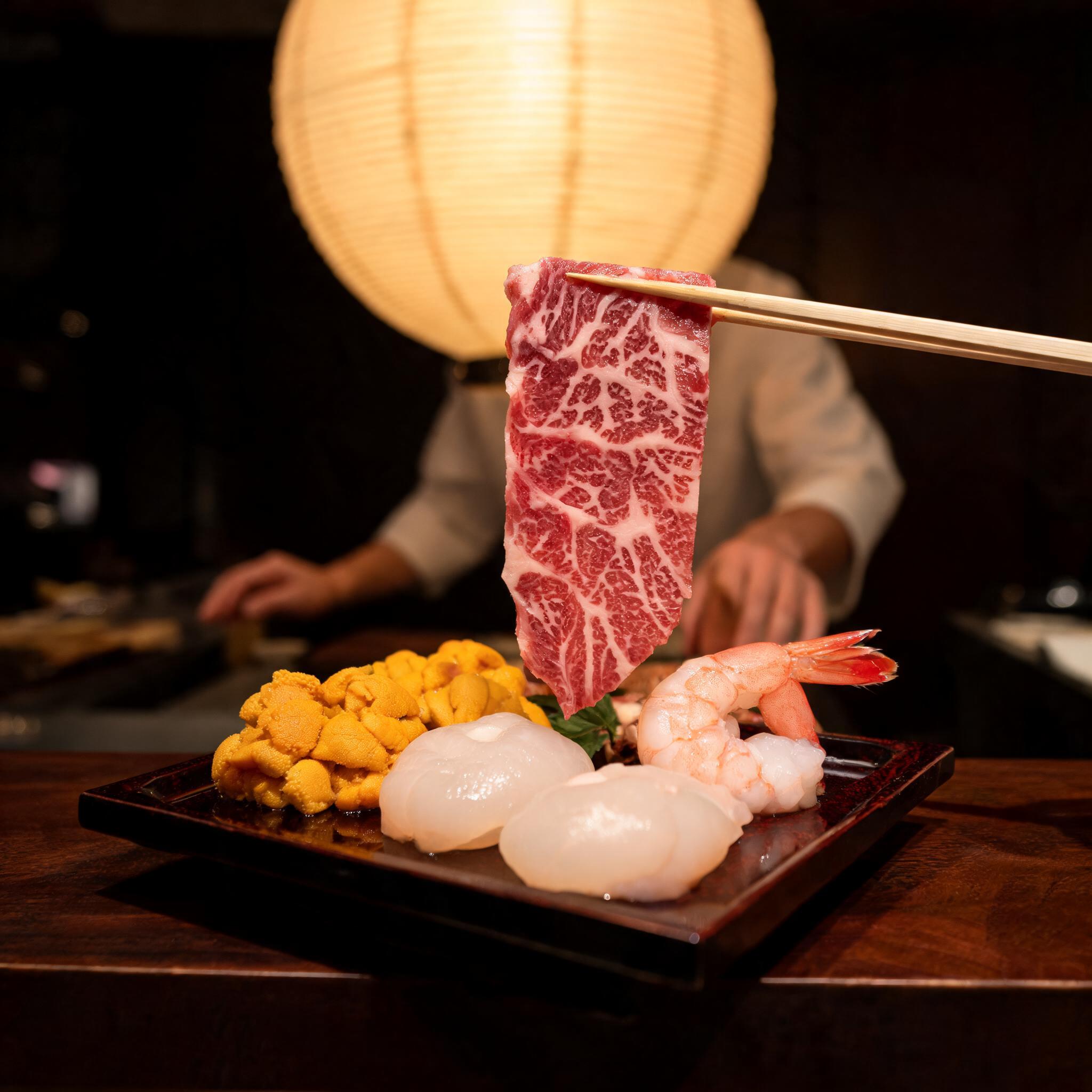 Beyond Sukiyaki: Pairing A5 Wagyu with Bangkok's Best Premium Japanese Seafood