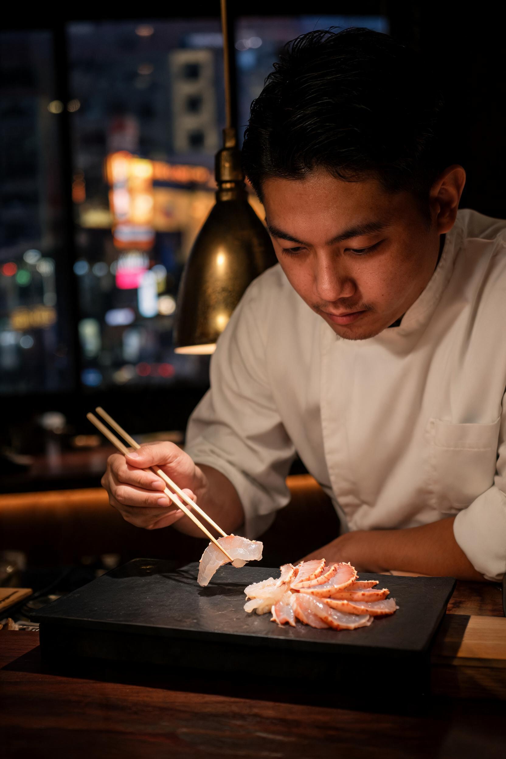 king crab sashimi Bangkok