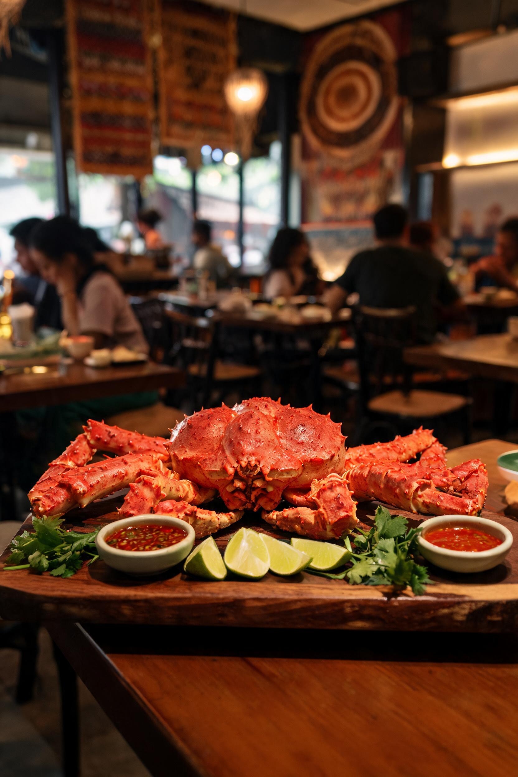 Where to eat live king crab in Bangkok? Best restaurants recommended