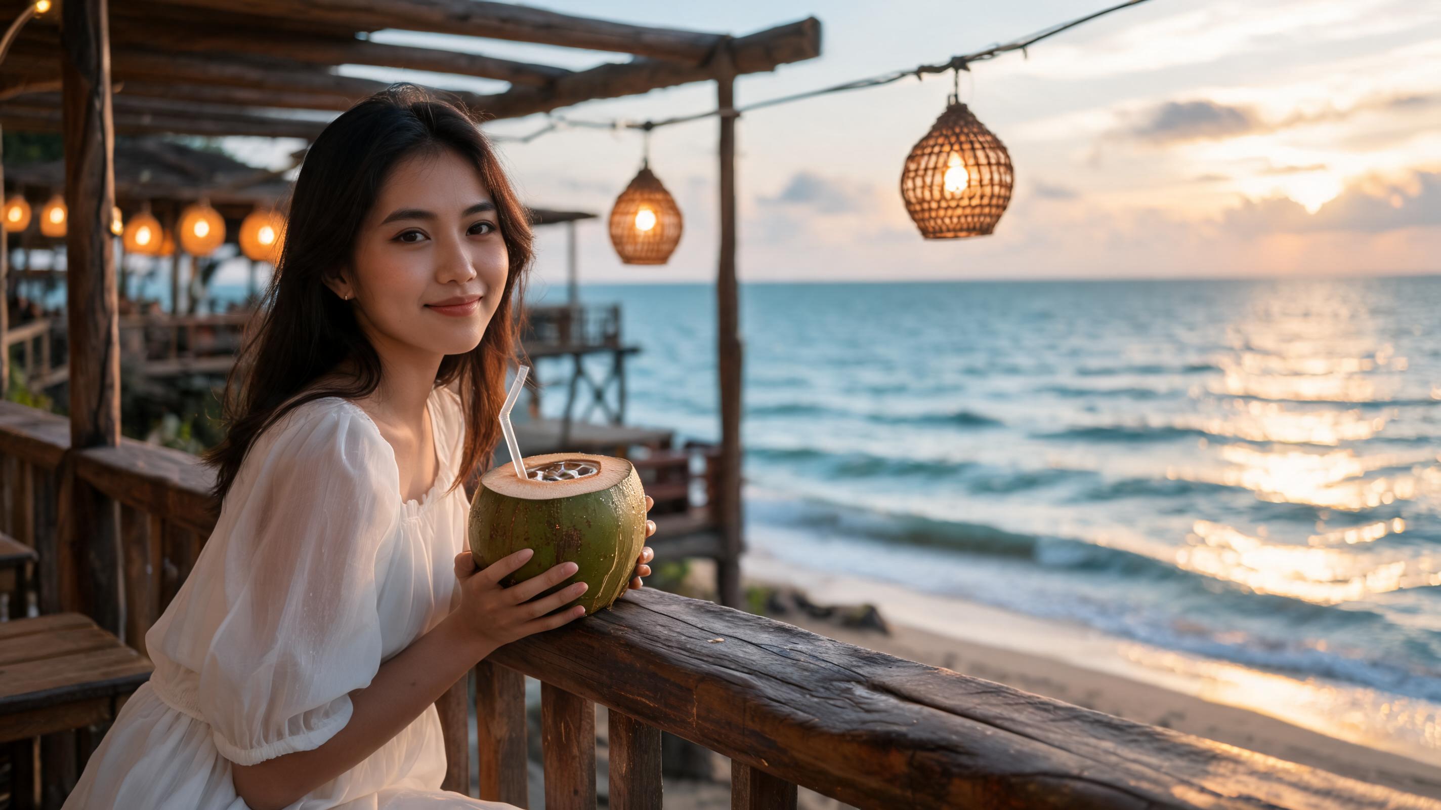คาเฟ่ริมทะเลหาดทรายรี ชุมพร ร้านไหนดี มุมถ่ายรูปสวย