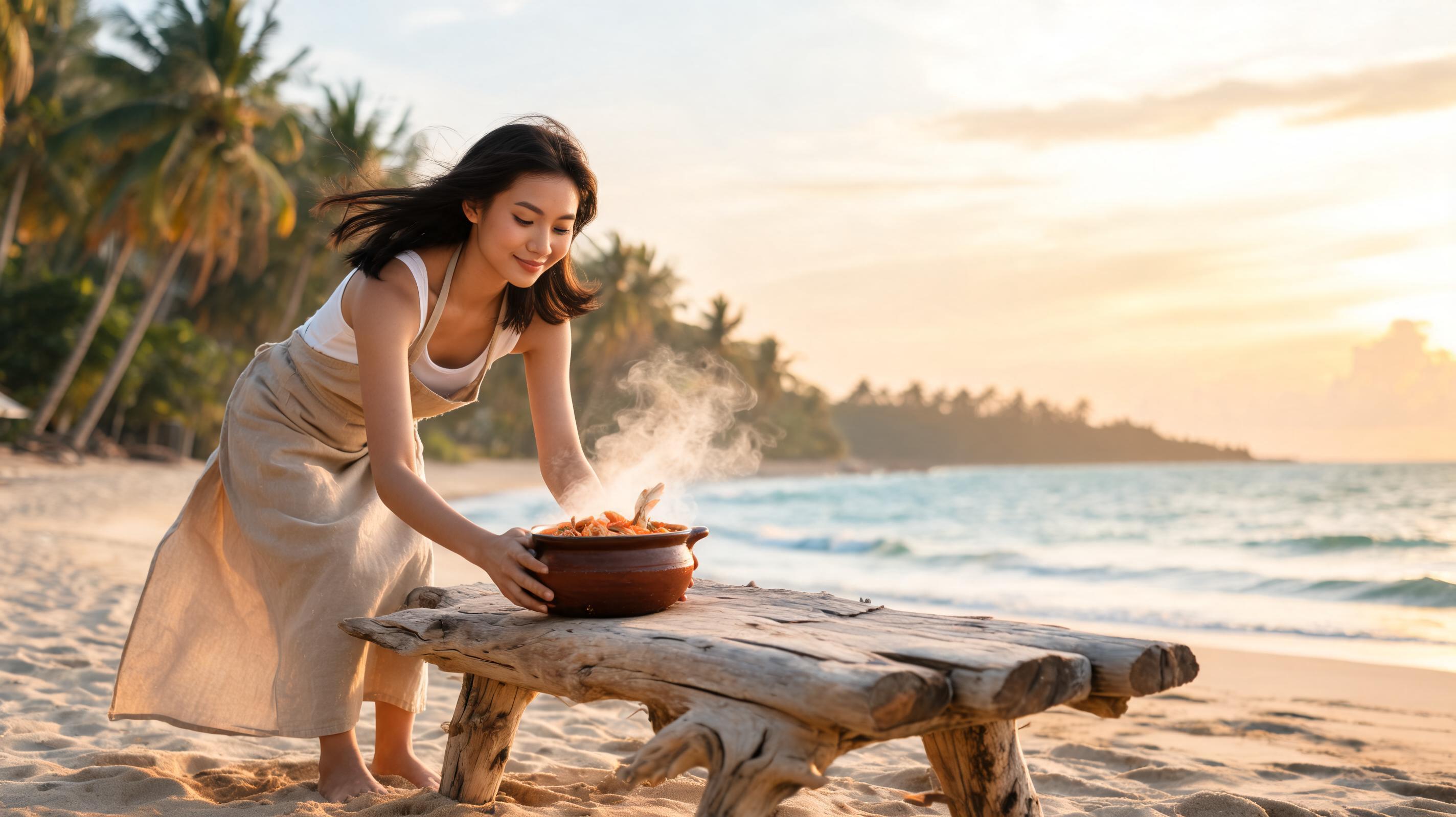 To The Moon Chumphon ร้านริมหาดทรายรีที่ตอบทุกโจทย์ในร้านเดียว