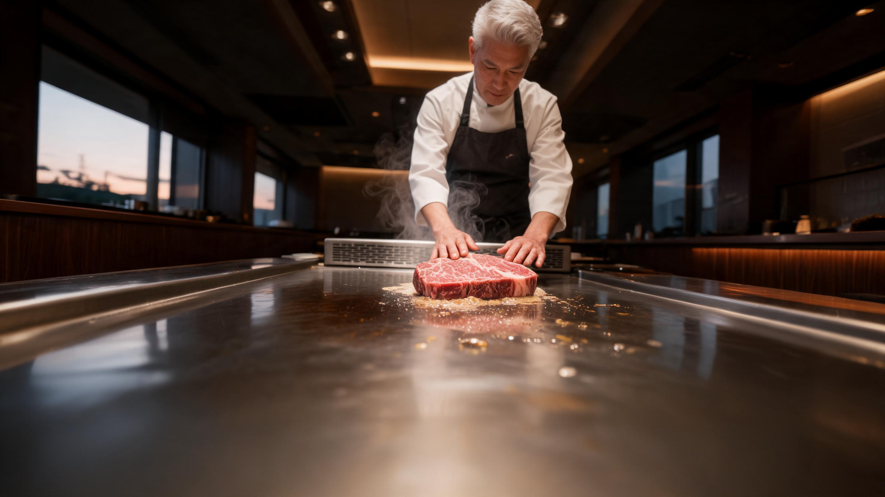 Why Is A5 Sirloin Seared Slowly to Render the Fat?
