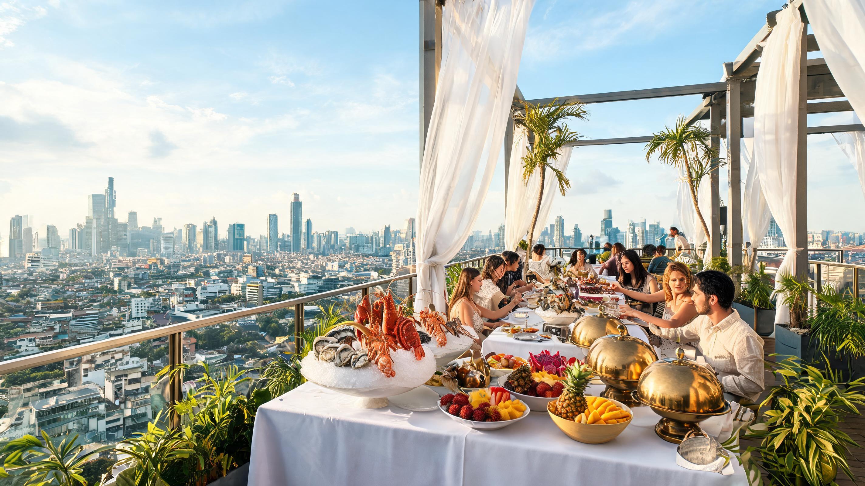 Best Sunday brunch restaurants in Bangkok