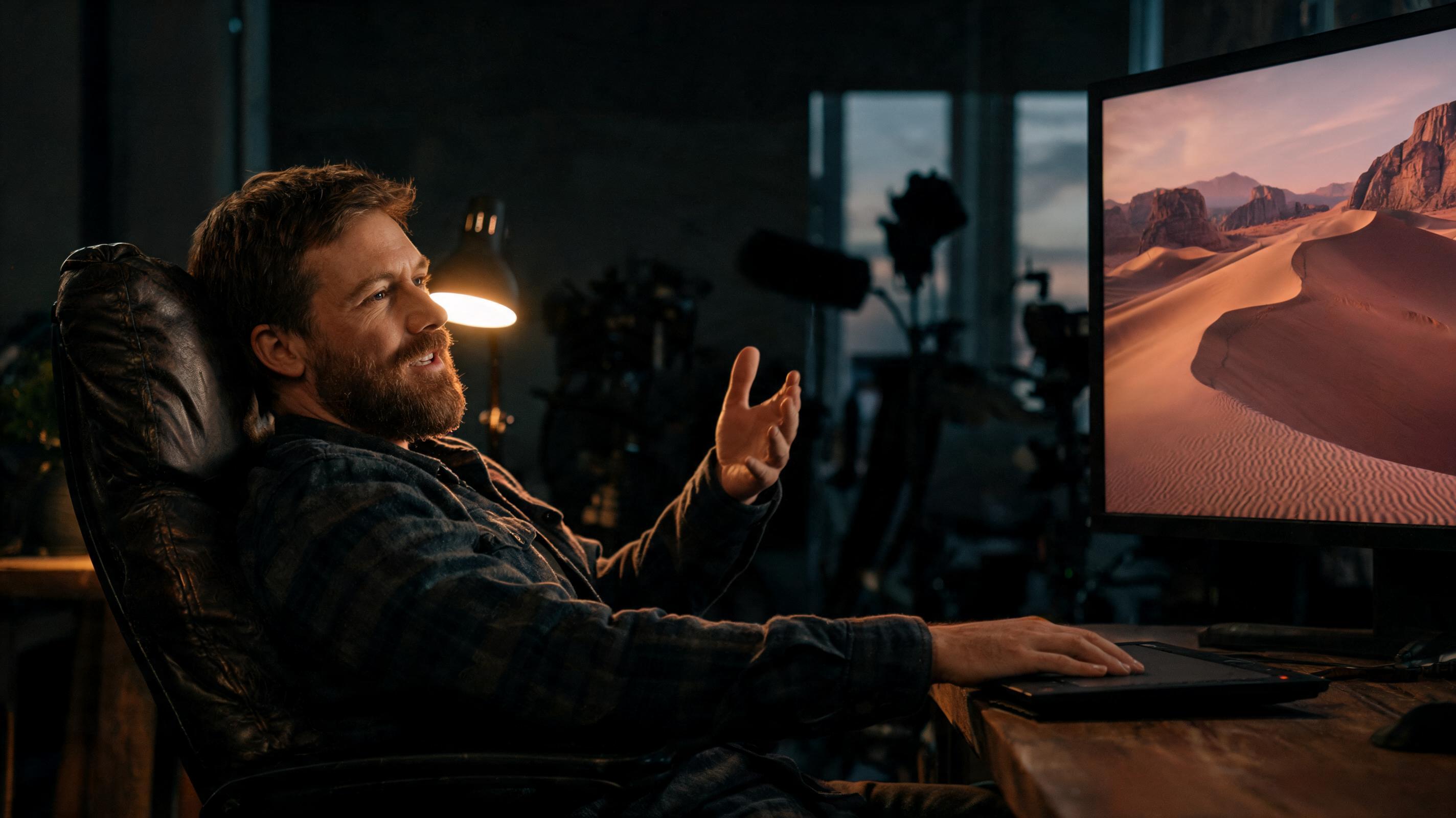How do I make a movie with AI from just text?