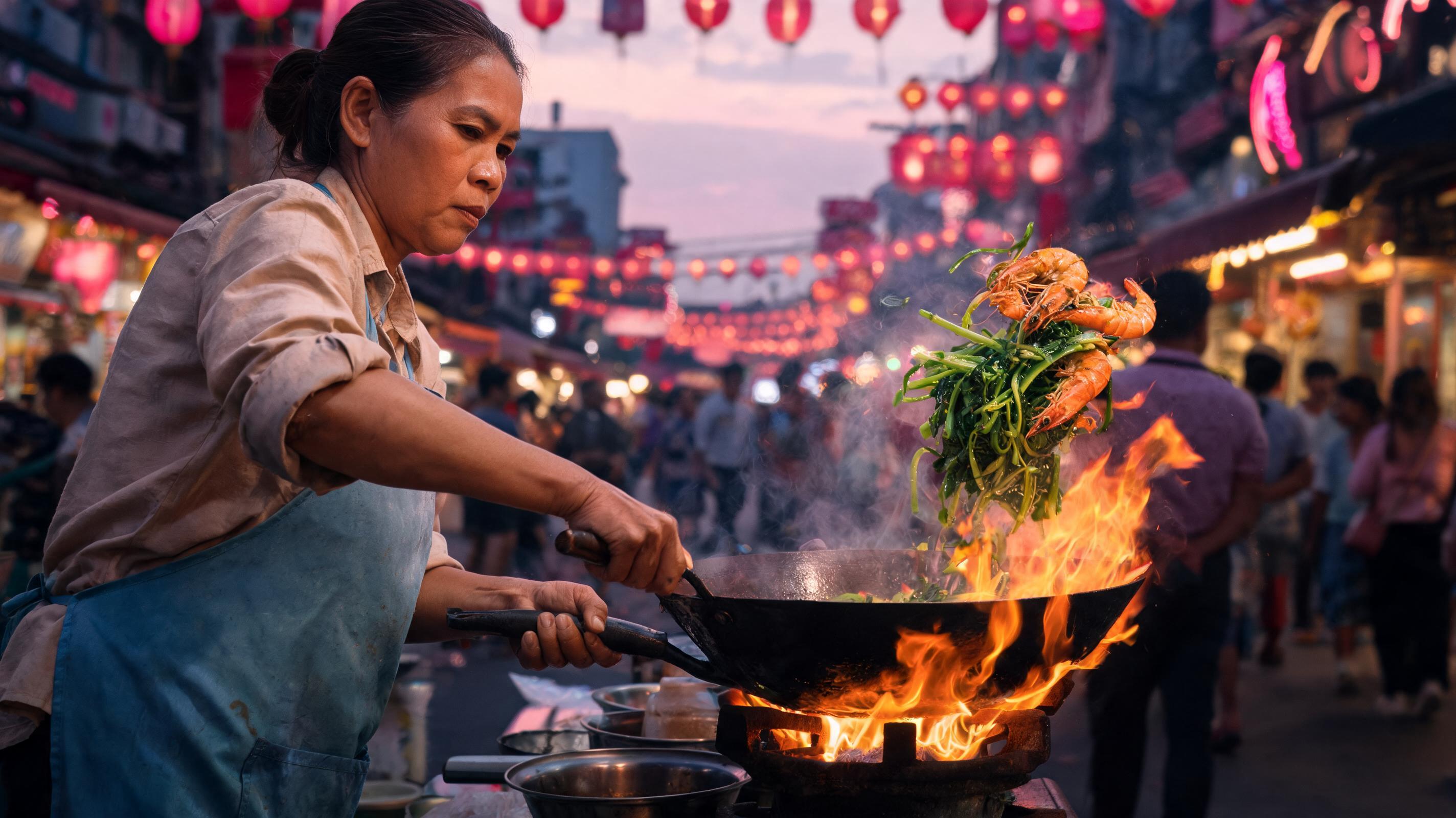 Best neighborhoods and streets for local food (Yaowarat, Song Wat, Banthat Thong, Sukhumvit)